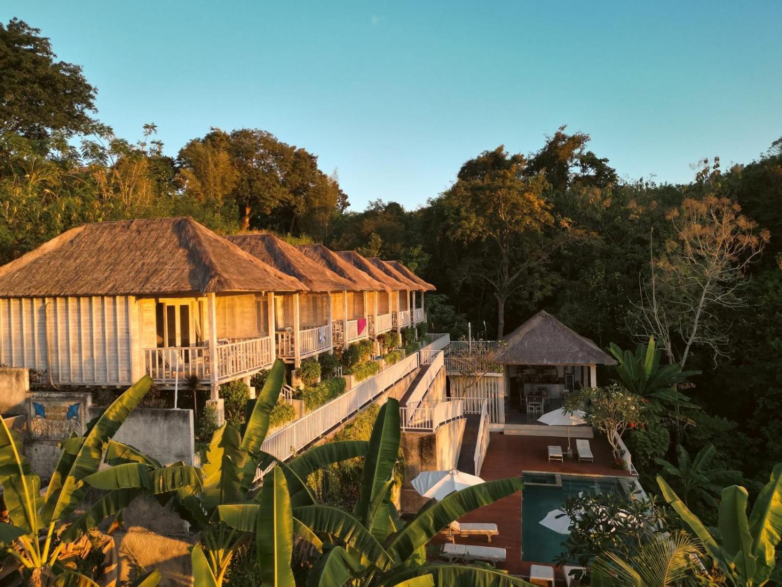 La Gautch Bungalow Lembongan Eksteriør billede