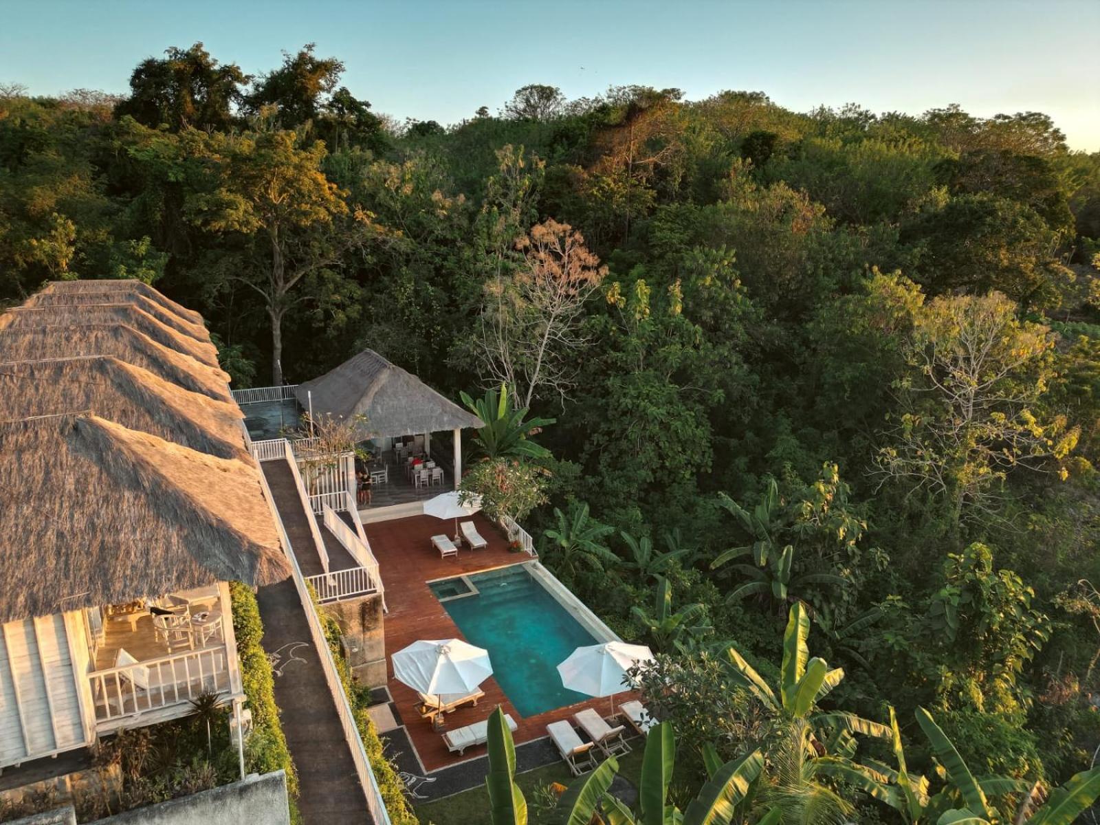 La Gautch Bungalow Lembongan Eksteriør billede